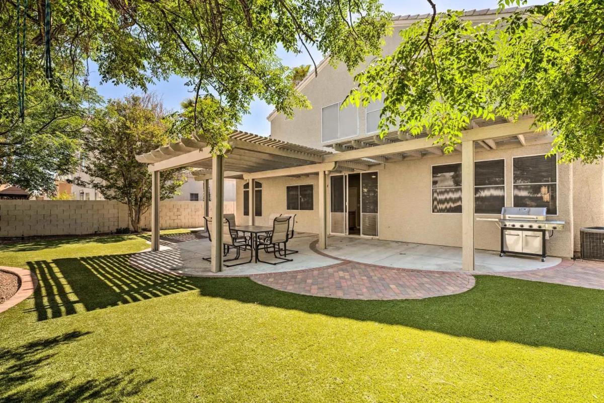 A Beautiful House With Hot Tub, Grill & Games! Las Vegas Exterior foto
