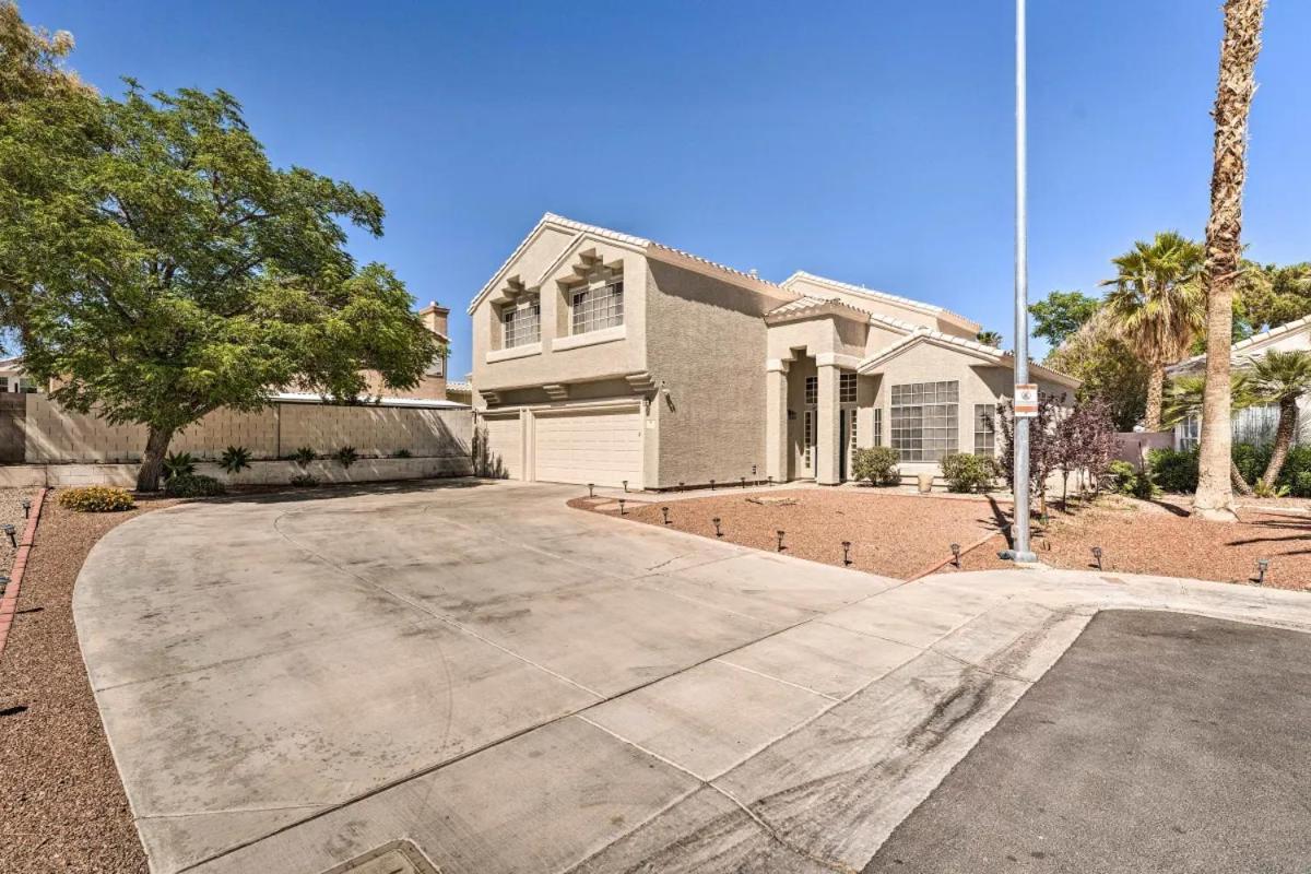 A Beautiful House With Hot Tub, Grill & Games! Las Vegas Exterior foto